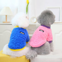 HKM-936019 Cozy Candy Fleece Pet Clothes for Dogs in Autumn and Winter - Five Color Options Available