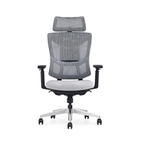 HKM-936019 Ergonomic Mesh Executive Office Chair with Swivel Design and Adjustable Height