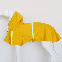HKM-9360829 Waterproof Reflective Dog Raincoat with Pocket Storage and Adjustable Fit