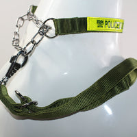HKM-9360957 Reflective Dog Traction Rope for Large Dogs - Durable PP Material, Black and Green