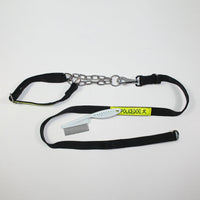 HKM-9360957 Reflective Dog Traction Rope for Large Dogs - Durable PP Material, Black and Green