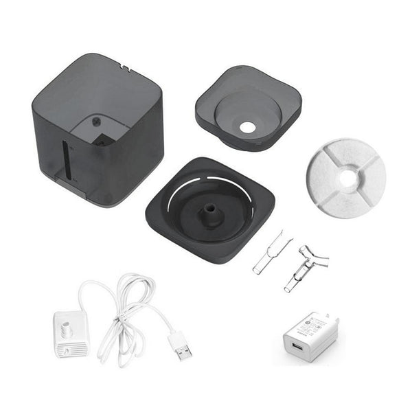 HKM-9361341 Automatic Pet Water Dispenser with USB Power Adapter for Dogs and Cats