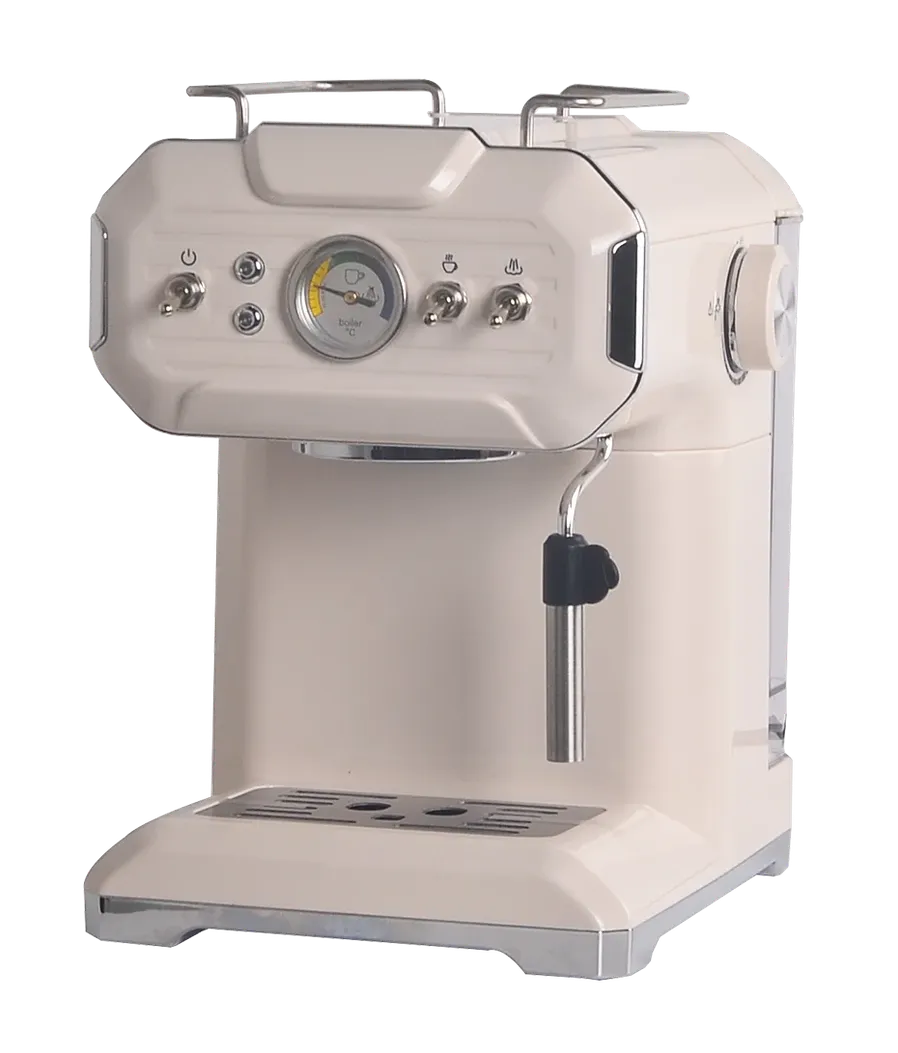 HKM-936147 Automatic Espresso Coffee Maker Machine in Pink for Commercial Use