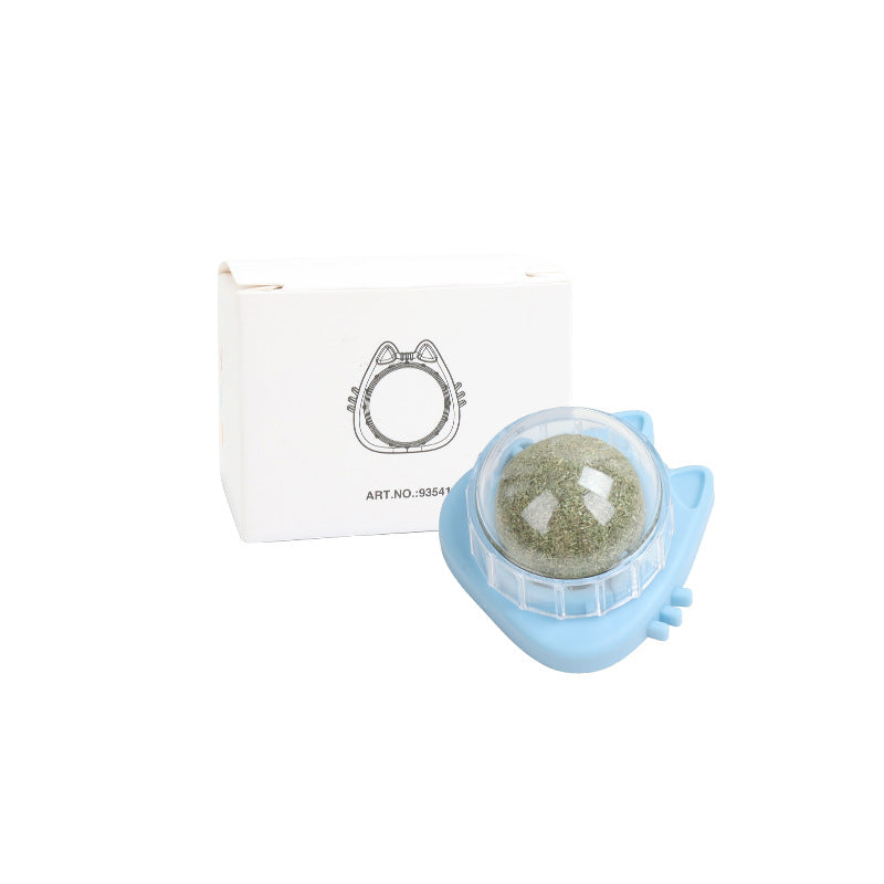 HKM-9361981 Cat Mint Ball Chew Toy - Zihi Molar Toy in Various Colors for Dental Health