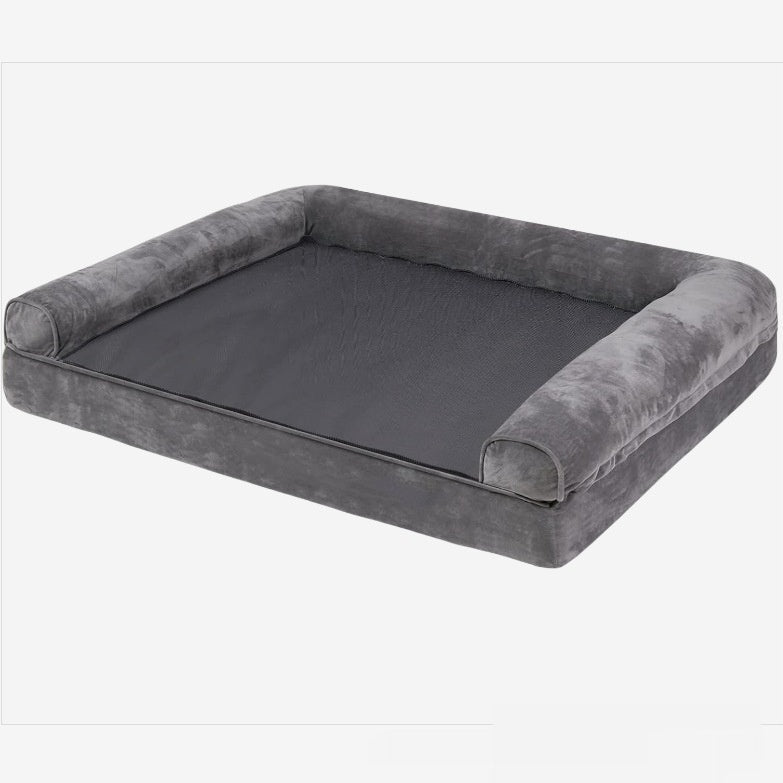 HKM-9364797 Cozy Fabric Pet Nest for Small, Medium, and Large Dogs - Size: 79x58x19cm