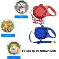 HKM-9366717 Portable 3-in-1 Outdoor Dog Walking Kettle with Hand Holding Rope in Black, Blue, and Red