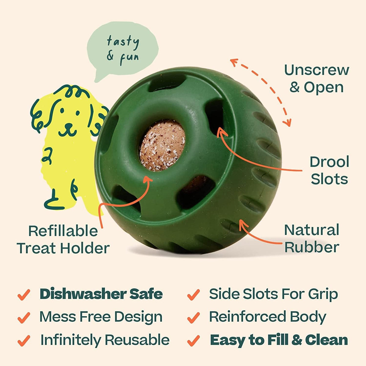 HKM-9367741 Pet Slow Feeding Bowl with Easy Clean Silicone Tray