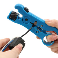 HKM-936787 Automatic Multifunction Wire Stripper and Cutter Tool with Adjustable Blade and Built-in Spring