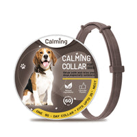 HKM-9368893 Calming Collar for Dogs and Cats ¨C Adjustable Purple, Orange, Sky Blue, Brown Options, All Seasons