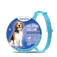 HKM-9368893 Calming Collar for Dogs and Cats ¨C Adjustable Purple, Orange, Sky Blue, Brown Options, All Seasons