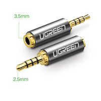HKM-936915 2.5mm to 3.5mm Audio Adapter Cable - Pure Copper Connection for Headphone Conversion