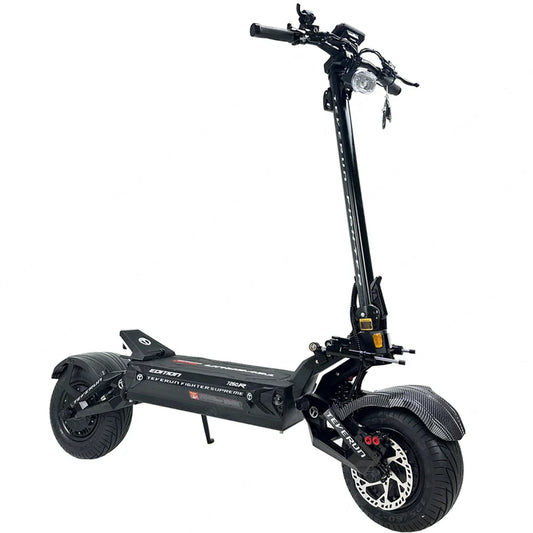 HKM-936915 Teverun Supreme 7260R Smart Electric Scooter with 72V Battery, 120km/h Max Speed, Dual 5000W Motors, and Full Suspension