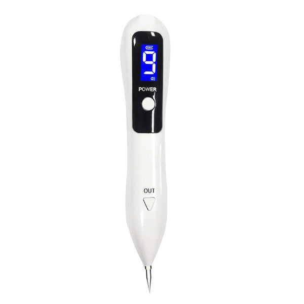 HKM-936979 LCD Skin Tag and Dark Spot Remover Pen with Multiple Speed Settings for Laser Mole and Wart Removal
