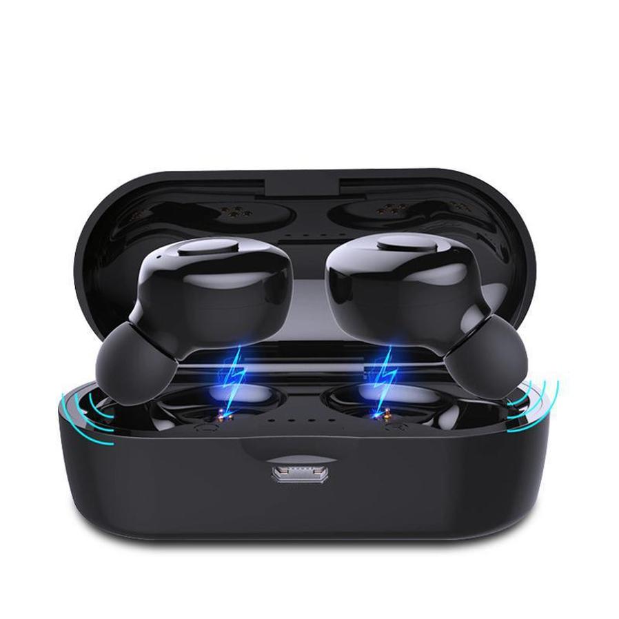 HKM-937043 Wireless Bluetooth Sports Headphones with Stereo Sound, Waterproof, Call Function, and Multi-Point Connection