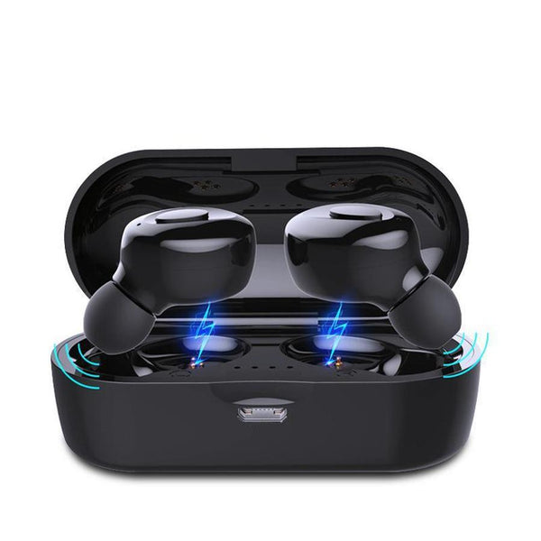 HKM-937043 Wireless Bluetooth Sports Headphones with Stereo Sound, Waterproof, Call Function, and Multi-Point Connection