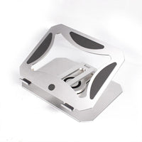 HKM-937235 360 Degree Rotating Aluminum Desktop Laptop Stand for 11-17.3 Inch Devices