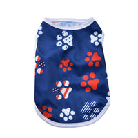 HKM-9372477 Independence Day Thin Breathable Pet Vest in Various Prints and Sizes