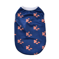 HKM-9372477 Independence Day Thin Breathable Pet Vest in Various Prints and Sizes
