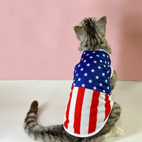 HKM-9372477 Independence Day Thin Breathable Pet Vest in Various Prints and Sizes