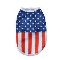 HKM-9372477 Independence Day Thin Breathable Pet Vest in Various Prints and Sizes