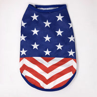 HKM-9372477 Independence Day Thin Breathable Pet Vest in Various Prints and Sizes