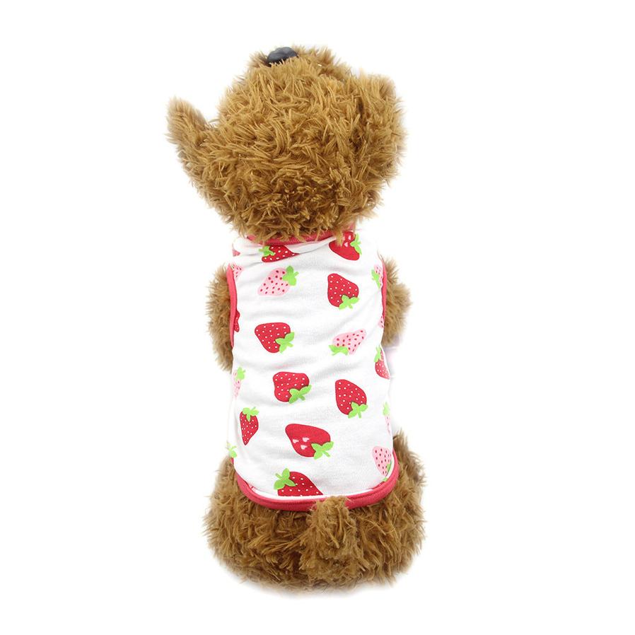 HKM-937299 Candy-Colored Thin Cotton Printed Vest for Pets in Various Fun Designs