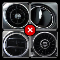HKM-937427 Universal Car Air Vent Phone Holder - Snap-On Design, Rechargeable Accessory