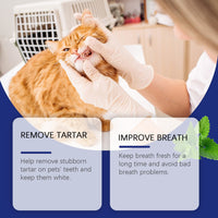 HKM-9374525 Pet Teeth Cleaning Powder for Effective Stain Removal - 40g Natural Ingredients