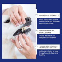 HKM-9374525 Pet Teeth Cleaning Powder for Effective Stain Removal - 40g Natural Ingredients
