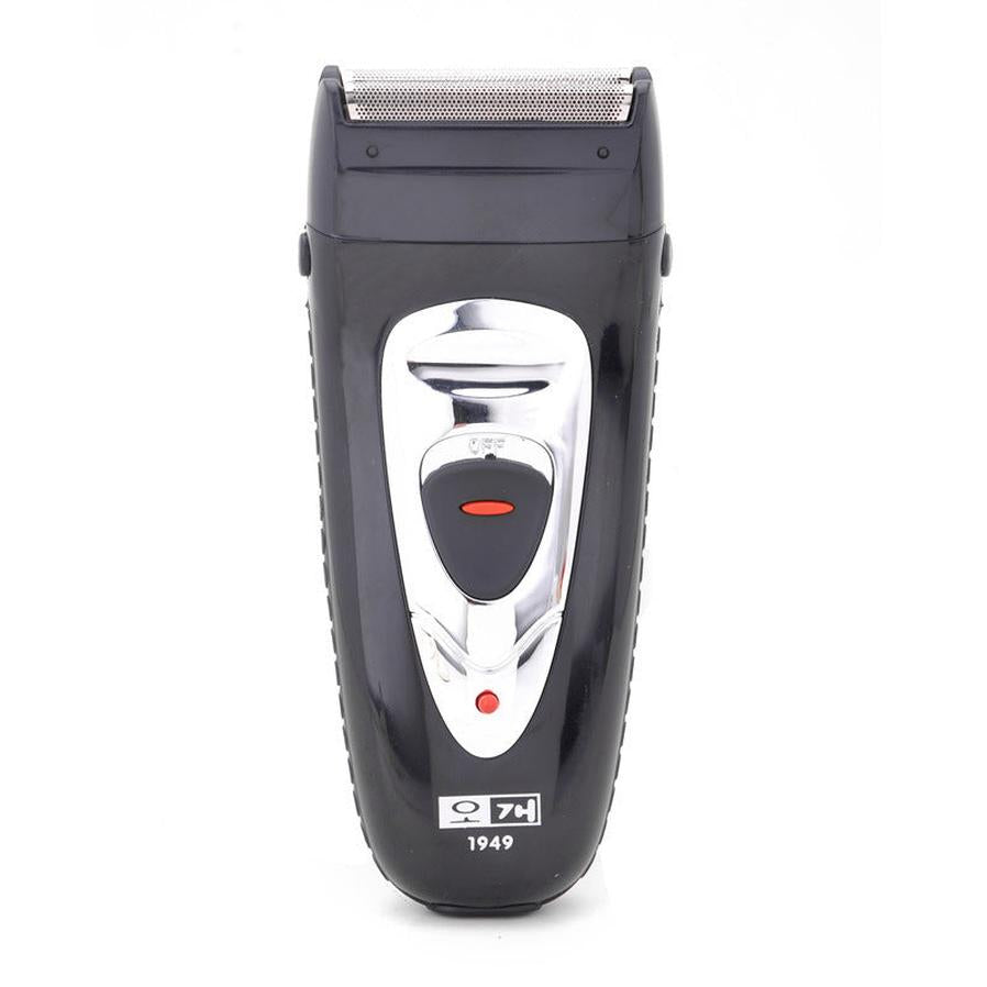 HKM-937619 Rechargeable Electric Shaver with Dual Head Design, 2W Power, Black Finish