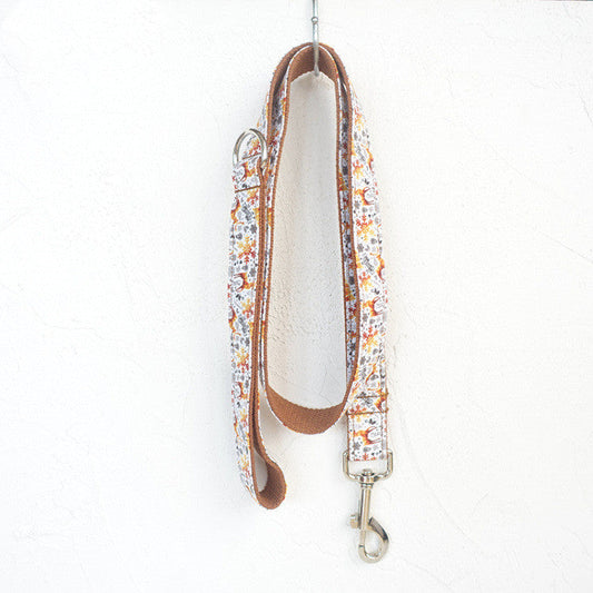 HKM-9376445 MUTTCO Original Golden Christmas Pet Leash - Various Sizes Available