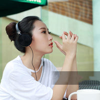 HKM-938195 Wired Bass Headphones with In-Line Microphone and 1.2m Cable - Excellent Sound Quality