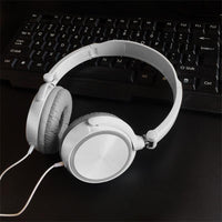 HKM-938195 Wired Bass Headphones with In-Line Microphone and 1.2m Cable - Excellent Sound Quality