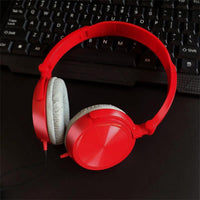 HKM-938195 Wired Bass Headphones with In-Line Microphone and 1.2m Cable - Excellent Sound Quality