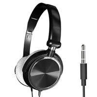 HKM-938195 Wired Bass Headphones with In-Line Microphone and 1.2m Cable - Excellent Sound Quality
