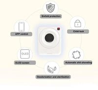 HKM-938323 Smart Automatic Cat Litter Box with WiFi App Control and Self-Cleaning Feature