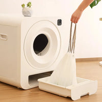 HKM-938323 Smart Automatic Cat Litter Box with WiFi App Control and Self-Cleaning Feature
