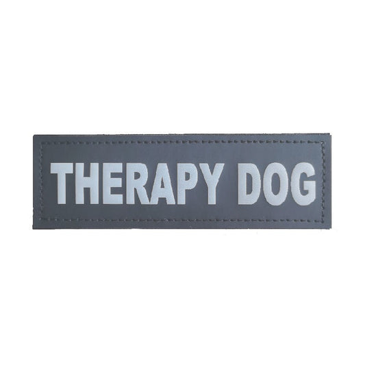 HKM-9384253 Dog Chest Strap with DO NOT PET Sign - White Text on Black Background