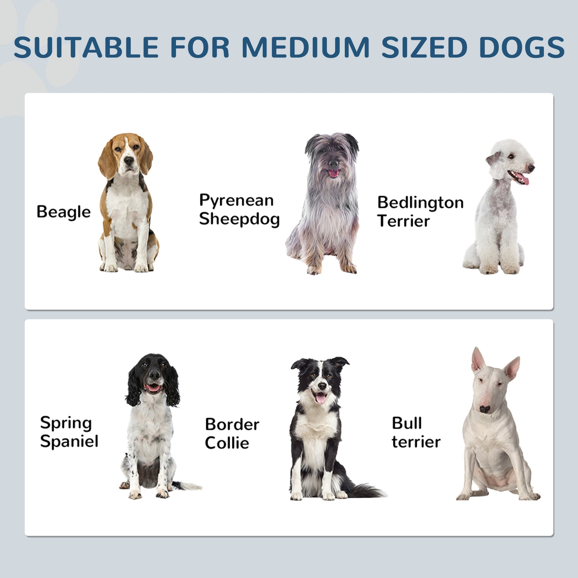 HKM-9384381 Elevated Pet Feeding Station with Hidden Bowls and Storage Cabinet for Medium-Sized Dogs