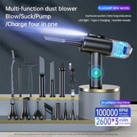 HKM-938451 Portable High-Power Handheld Multi-Functional Vacuum Cleaner for Cars and Home Use