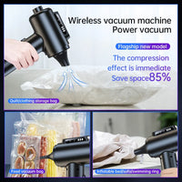 HKM-938451 Portable High-Power Handheld Multi-Functional Vacuum Cleaner for Cars and Home Use