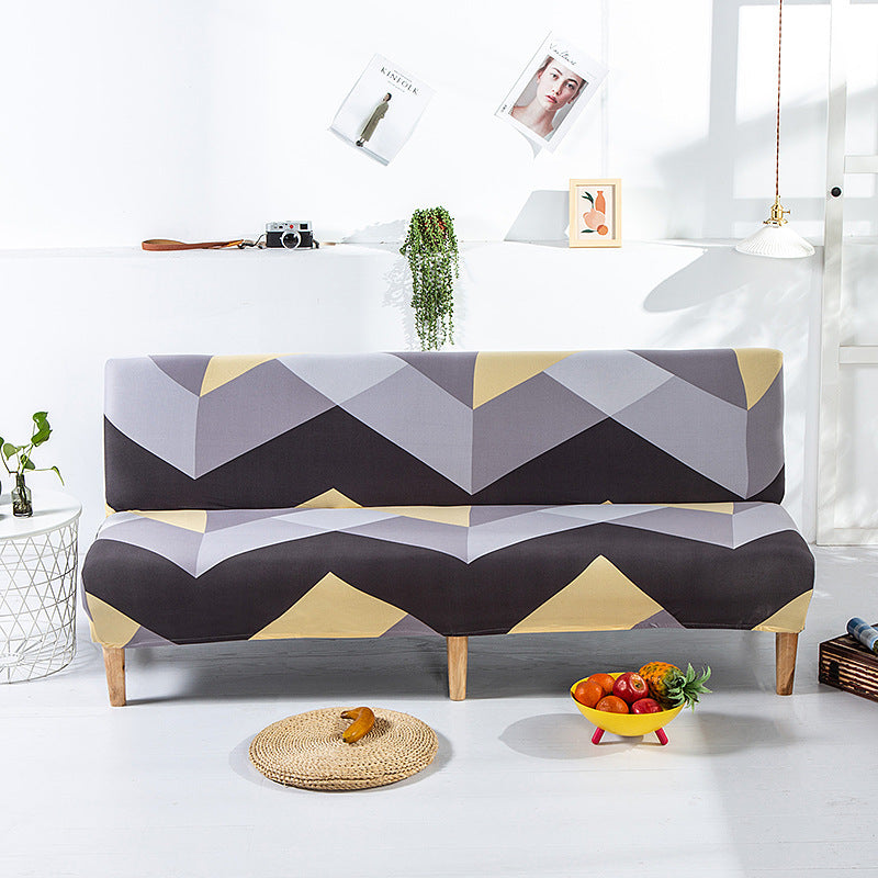 HKM-938515 Stretch Folding Sofa Slipcover with Various Pattern Options - Modern Dust Cover for Comfortable Living Spaces