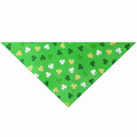 HKM-9385789 Stylish Cartoon Pet Triangle Scarf for Festivals - Durable Polyester Material, Size L 70x48x48cm