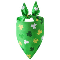HKM-9385789 Stylish Cartoon Pet Triangle Scarf for Festivals - Durable Polyester Material, Size L 70x48x48cm