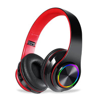 HKM-938707 Colourful Wireless Bluetooth Over-Ear Headphones with Microphone and Deep Bass for PC