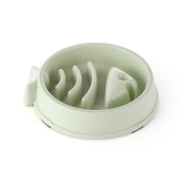 HKM-9388349 Anti-Skid Slow Feeding Dog Bowl - Durable and Easy to Clean PP Material