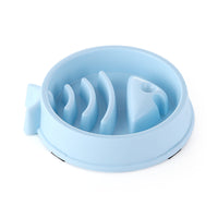 HKM-9388349 Anti-Skid Slow Feeding Dog Bowl - Durable and Easy to Clean PP Material