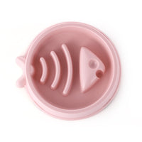 HKM-9388349 Anti-Skid Slow Feeding Dog Bowl - Durable and Easy to Clean PP Material