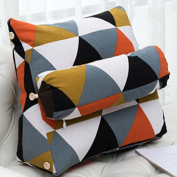 HKM-938835 Pregnant Women's Hip and Leg Support Pillow, Canvas Yellow, Modern Style, 45X40X20cm or 60X50X20cm