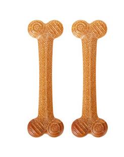 HKM-9388989 Durable Nylon Chew Toys for Dogs - Chicken Leg Bone, Z-Shaped, Double Bone, Triangle Bone, Toothbrush Bone